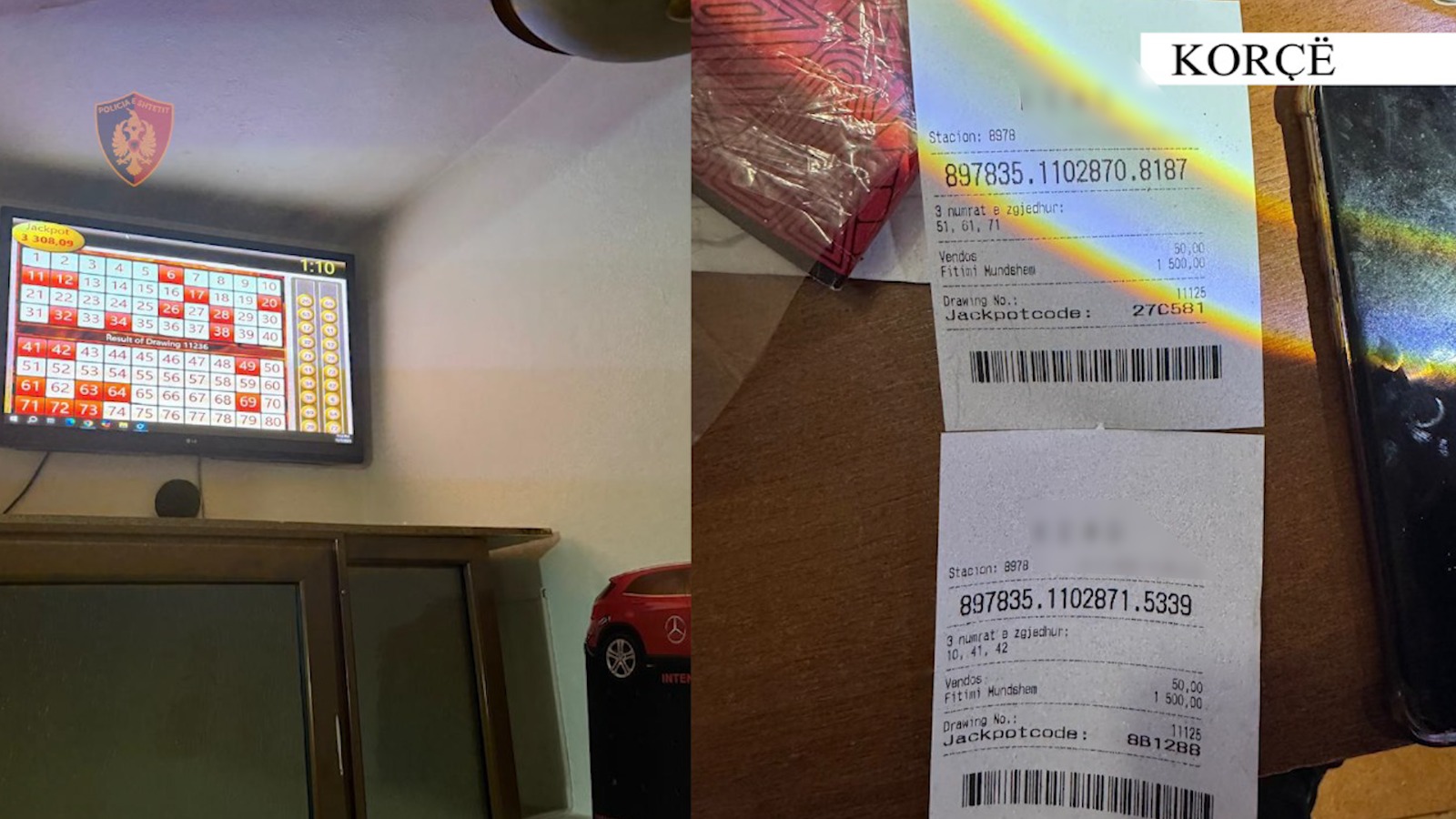 Kishte kthyer lokalin në  fole  për lojëra fati  arrestohet 25 vjeçari në Korçë