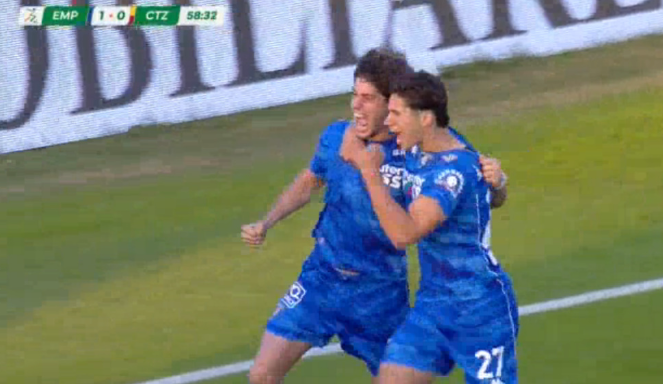 Shpendi nuk di të ndalet  tjetër gol në Serie B