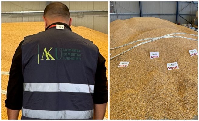 AKU bllokon kamionin me 25 ton misër që vinte nga Serbia