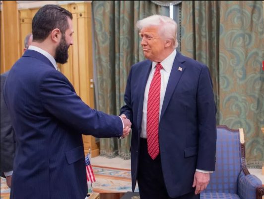 Trump pret presidentin sirian Ahmad al-Sharaa në Shtëpinë e Bardhë