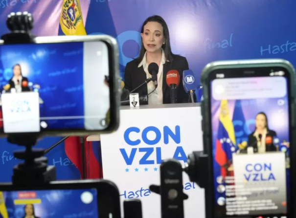 Arrestimi i Maduros  reagon udhëheqësja e opozitës  Jam gati të marr drejtimin e Venezuelës  do të liroj të burgosurit politikë