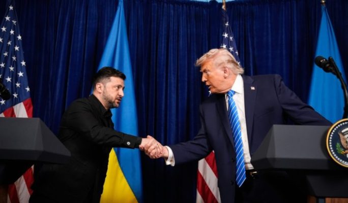 Takimi me presidentin Trump në Davos, Zelensky: Ishte produktiv dhe thelbësor Takimi me presidentin Trump në Davos, Zelensky: Ishte produktiv dhe thelbësor