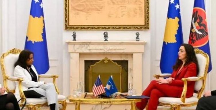 Osmani takon të Ngarkuarën me Punë të SHBA në Kosovë  në fokus konstituimi i Kuvendit dhe formimi i qeverisë