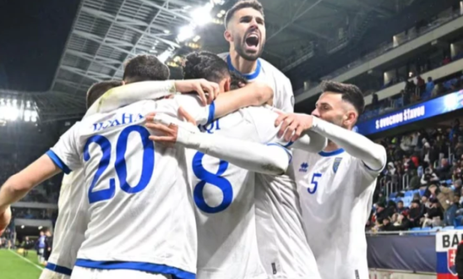 Kosova shënon dhe golin e katërt përballë Sllovakisë