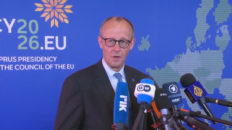  Merz nuk di për çfarë po flet   Kancelari gjerman  Jam kundër luftës  por me Trump shkoj mirë