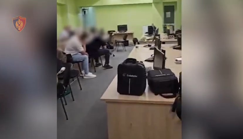 2 vite hetime  dalin pamjet nga aksioni në call center a  10 të arrestuar dhe 2 në kërkim