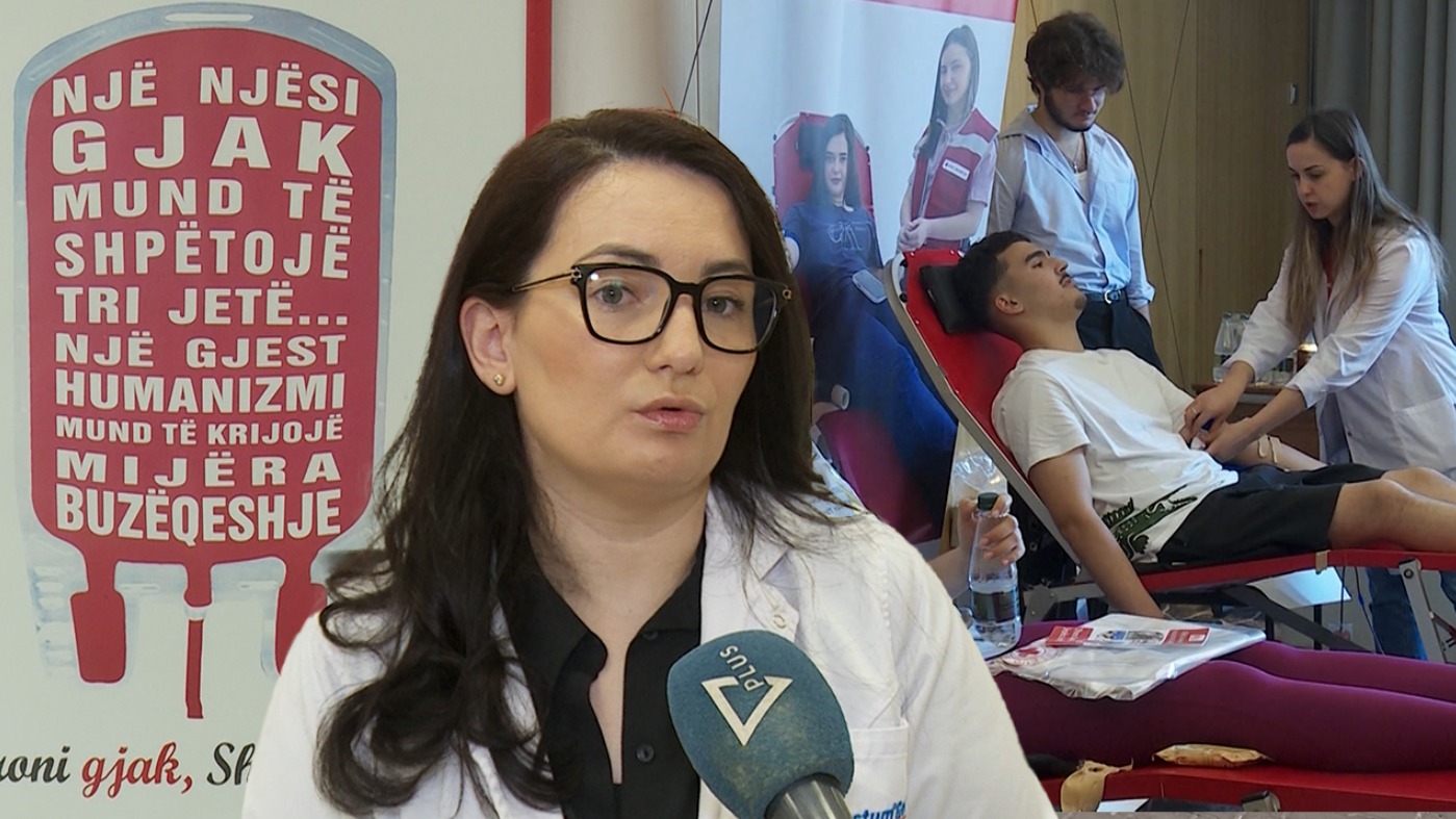 Nevoja për gjak vetëm po rritet  ka më shumë dhurime vullnetare  por ato nuk mjaftojnë