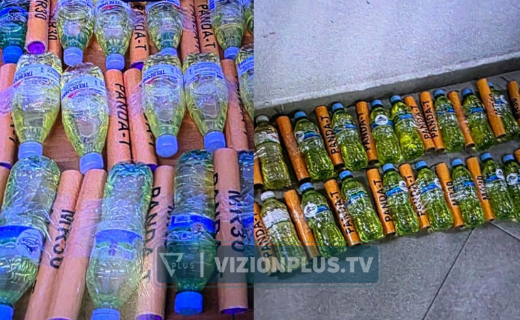 FOTO  Çanta të mbushura me molotov  ndalohen 4 protestues