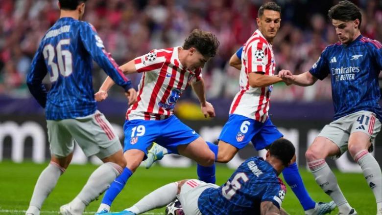 Nuk ka fitues në Metropolitano  2 penallti vendosin sfidën e parë gjysmëfinale mes Atletikos dhe Arsenalit