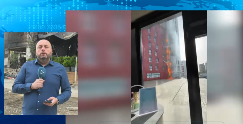 Fëmijët i vendosën zjarrin pallatit? Çfarë u pa në kamerat e sigurisë