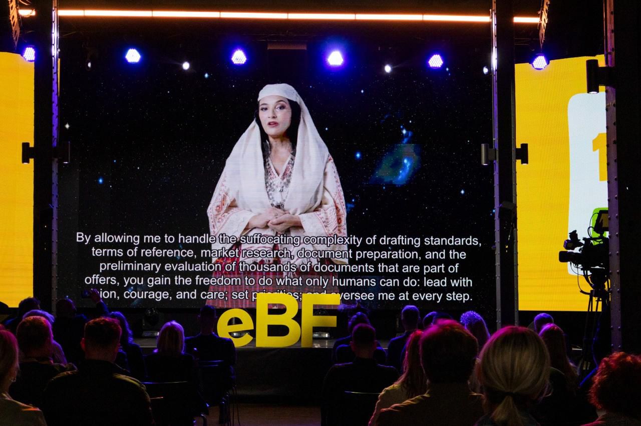 Festivali i eBF në Çeki   Ministrja Diella prezanton reformën e Shqipërisë për Inteligjencën Artificiale në Prokurimet Publike