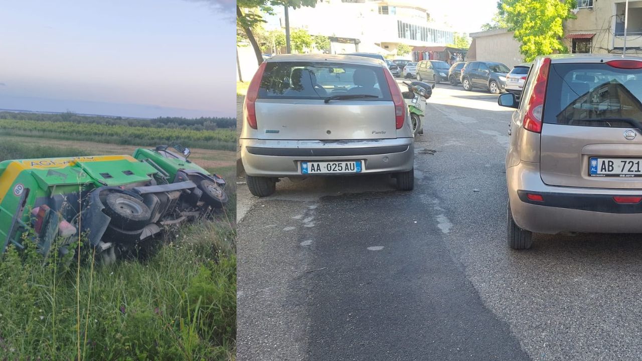 Dy aksidente rrugore në Vlorë  disa të lënduar