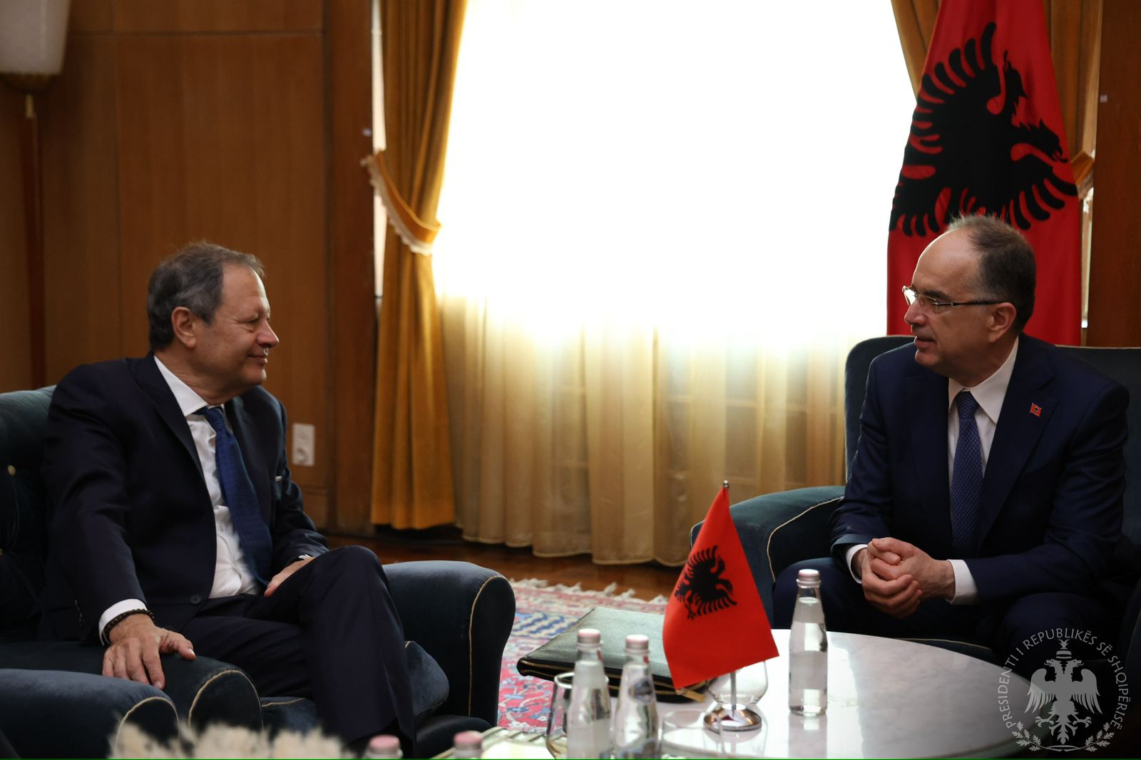 Presidenti Begaj takon Michael Granoff  fokus te projektet për bujqësinë  turizmin dhe inovacionin