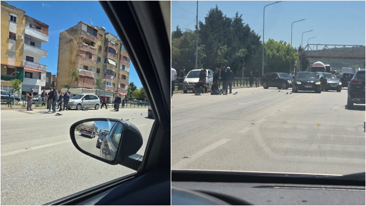 Aksident fatal në Berat Dimal  motomjeti përplaset me makinën  humb jetën pasagjeri