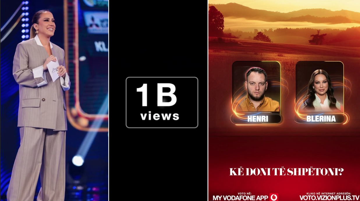  Ferma VIP  vendos tjetër rekord  një bilion shikime në Instagram në vetëm 50 ditë