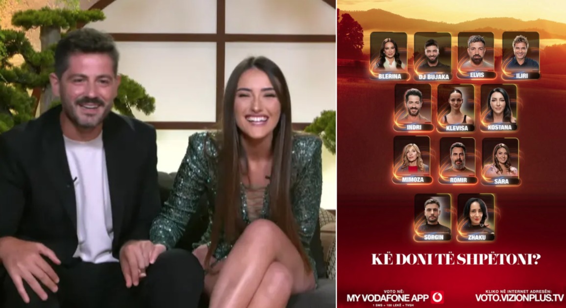 Sot sytë nga  Ferma VIP   publiku do të mësojë çfarë do ndodhë me marrëdhënien e Indrit me Vanesën