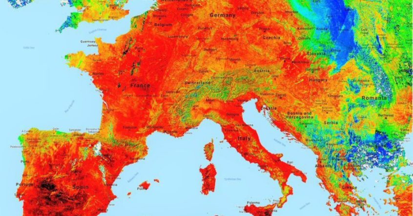 I nxehti afrikan  godet  Europën  paralajmërohen temperatura rekord