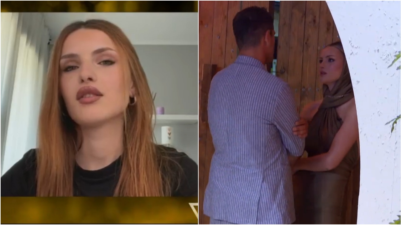 Drejt romancës me Indrin në Ferma VIP  Flet motra e Klevisës  Është shqetësuese  ai është 19 vite më i madh