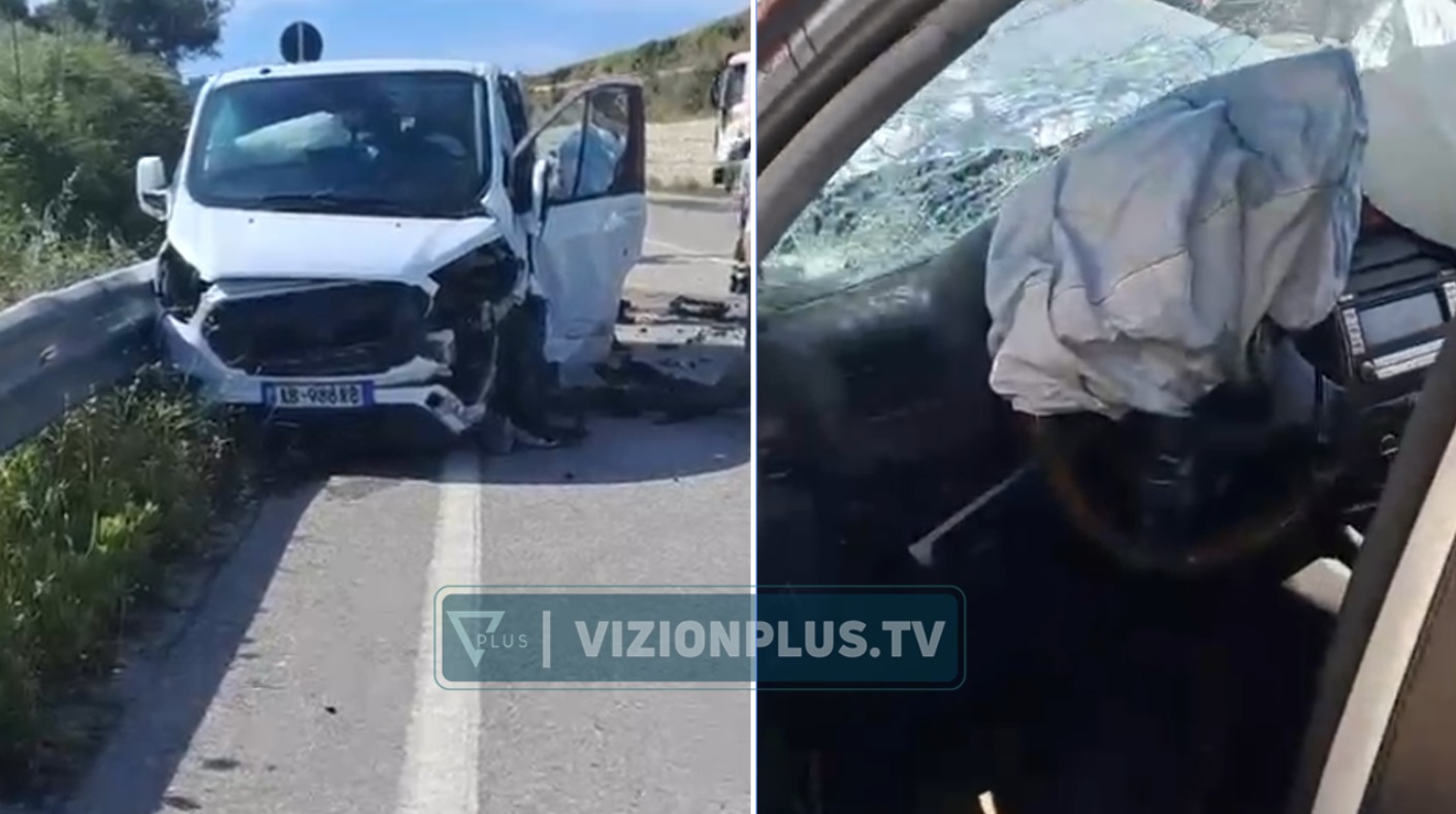 Aksident në Kaninë të Vlorës  një person në gjendje të rëndë