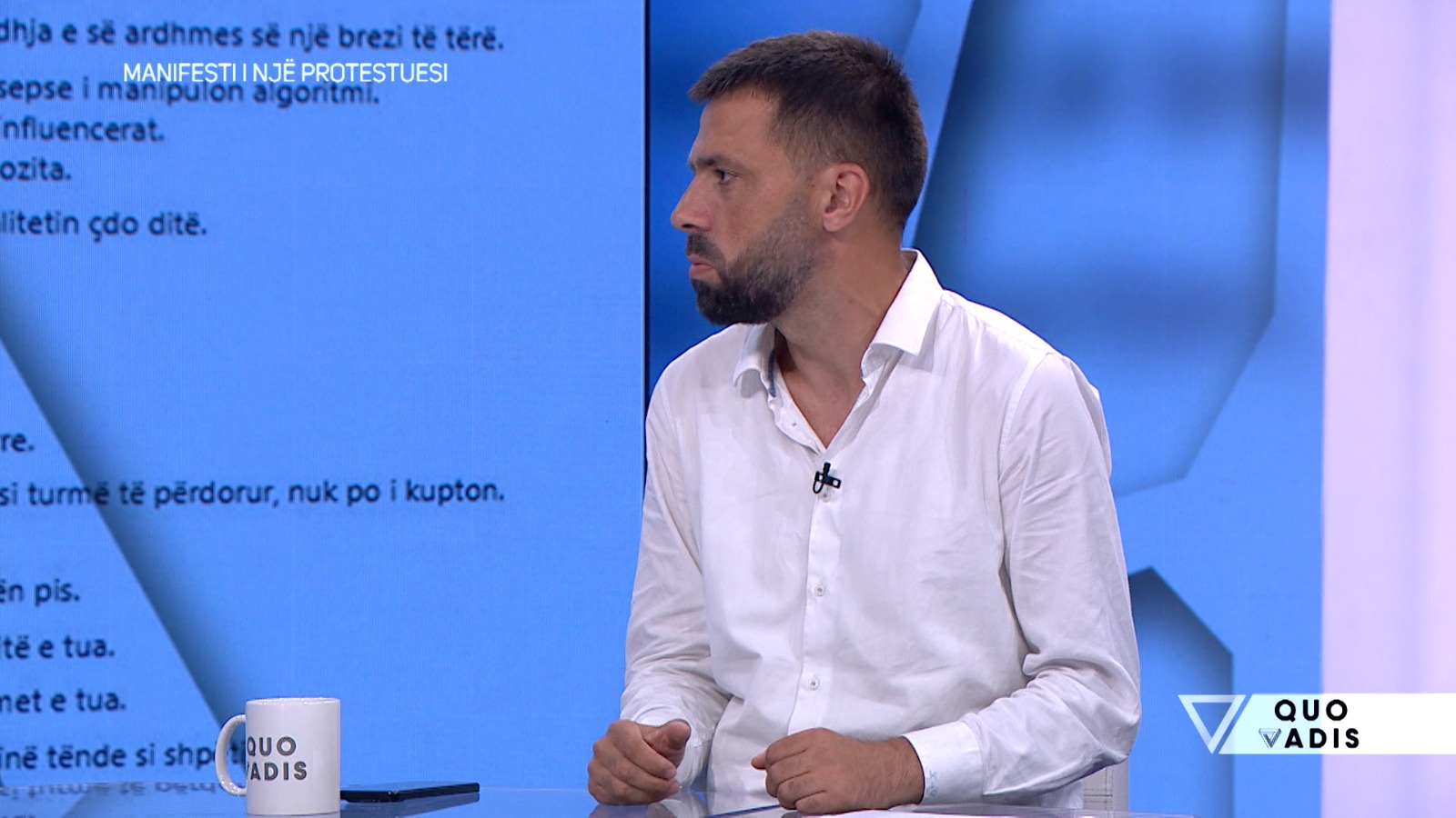 Rama publikoi foton e tij para Kryeministrisë  aktivisti në QUO VADIS  U ndjeva i intimiduar dhe i përdorur 