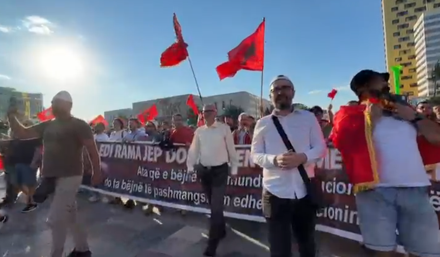 Dita e 21 e protestës  qytetarëve ju bashkohen edhe emigrantët