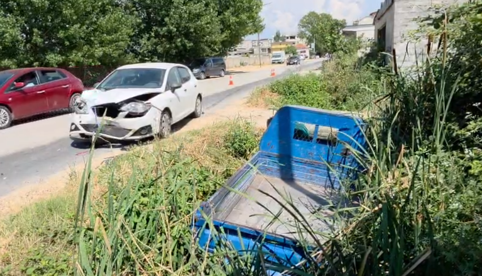 Aksident në aksin Fier Seman  plagosen dy drejtuesit e mjeteve