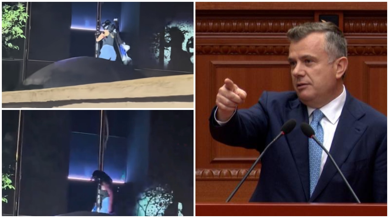 Heqja e flamurit izraelit gjatë protestës në Tiranë  reagon Taulant Balla  Akti i rëndë e i turpshëm