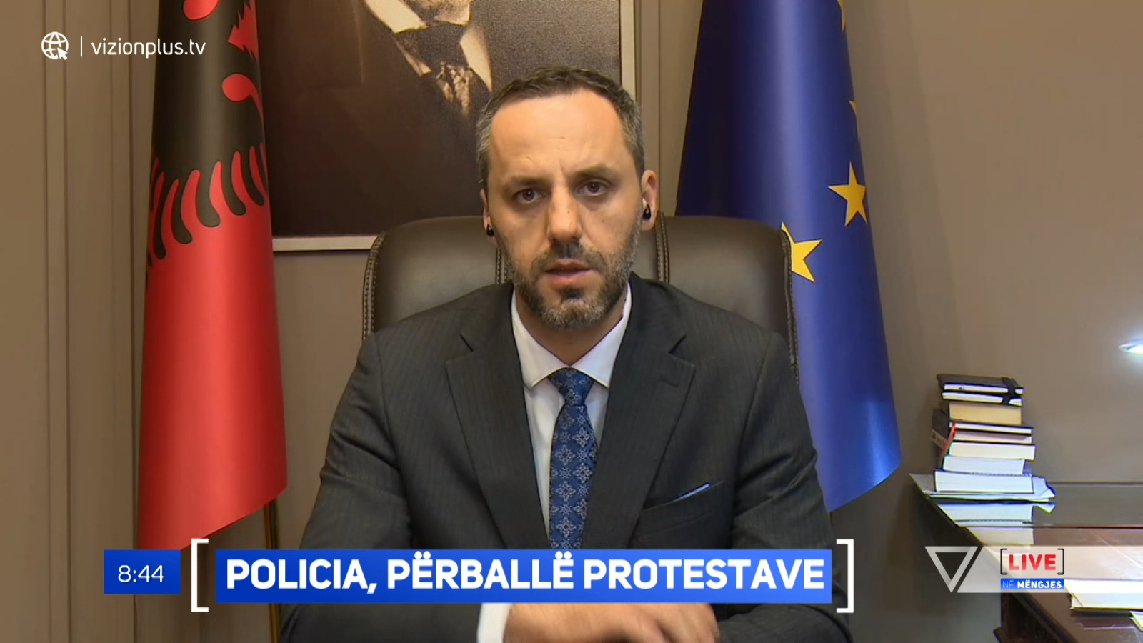 Siguria dhe protesta në fokus  Lamallari  Policia në gatishmëri të plotë  Ikballe Huduti kërcënim për sigurinë  nxorëm urdhër dëbimi