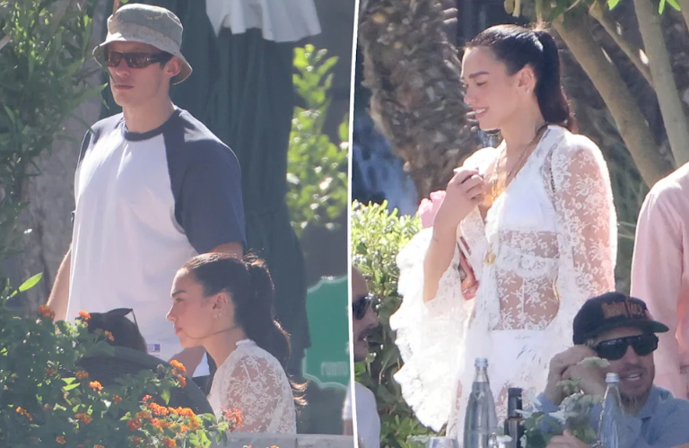 Festimet nuk mbarojnë për Dua Lipën  këngëtarja shfaqet me familjarët mëngjesin e parë pas dasmës me Callum Turner
