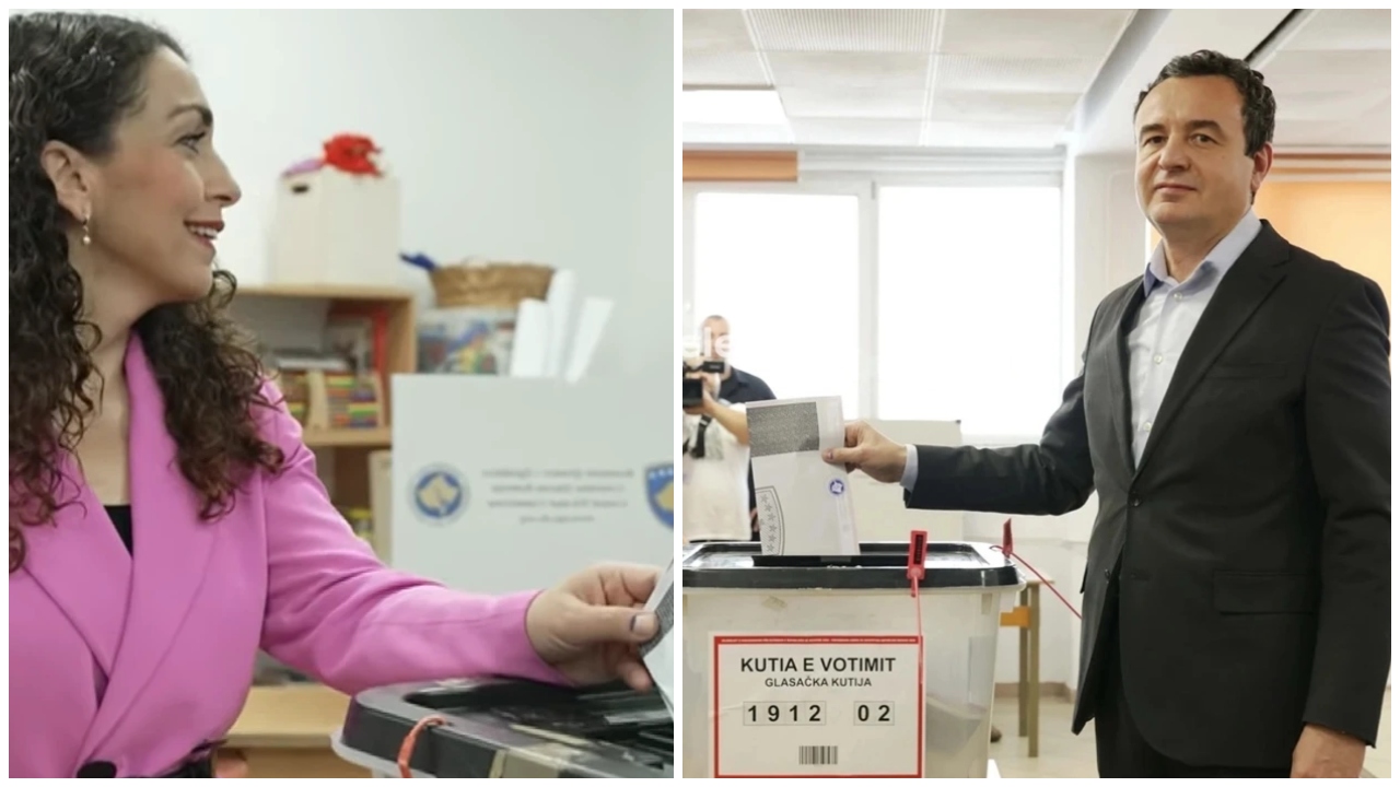 Votojnë Albin Kurti dhe Vjosa Osmani  ftojnë qytetarët të dalin masivisht në zgjedhje