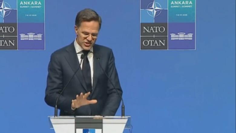 Rutte  Samiti i radhës i NATO s do mbahet në Shqipëri  Aleanca e gatshme të luaj rol për paqe