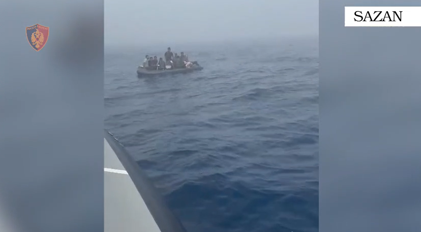 11 emigrantë rrezikuan të mbyteshin në Sazan  policia zbardh skemën e kalimit ilegal drejt Italisë  arrestohet organizatori afgan