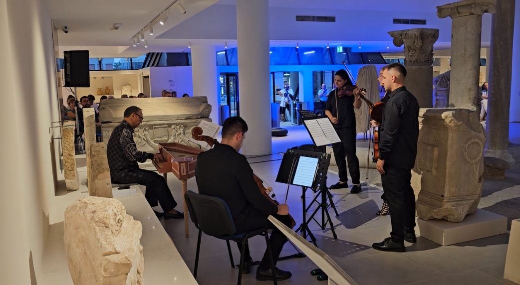 Festivali i muzikës baroke   Klithma Mesdhetare  në muzeun arkeologjik të Durrësit