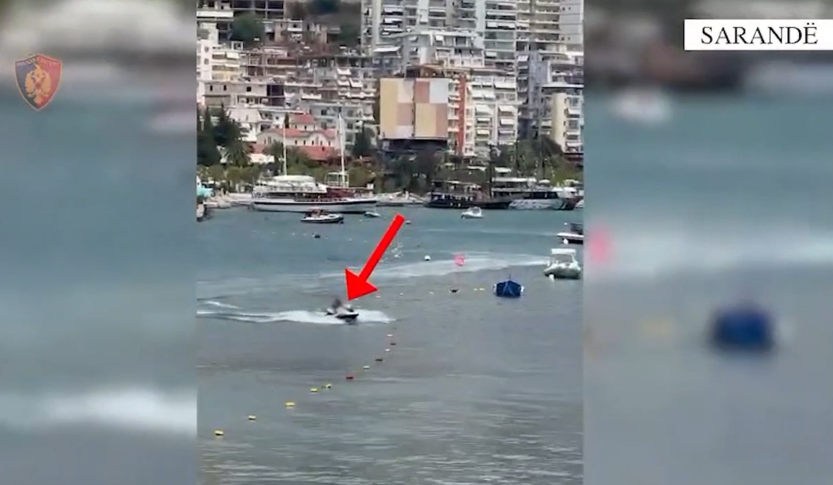 Rrezikuan jetën e pushuesve në Sarandë  bllokohen 2 Jet Ski  gjobiten drejtuesit
