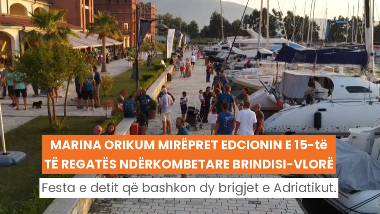 Marina Orikum mirëpret edicionin e 15 të të Regatës Ndërkombëtare Brindisi Vlorë