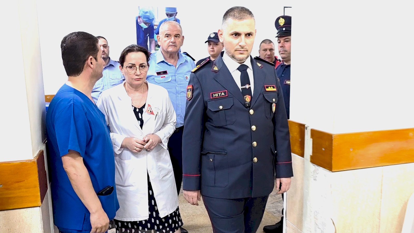 Drejtori i Përgjithshëm i Policisë së Shtetit viziton sërish efektivët e lënduar në Spitalin e Traumës