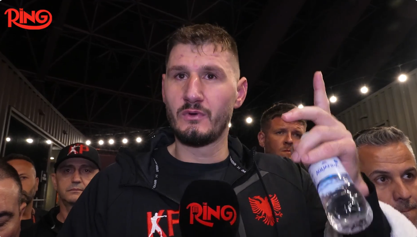  Nuk iu bëra krenarë   Kristian Prenga u kërkon falje shqiptarëve pas duelit me Anthony Joshua  Ishte plani i Zotit që ai ta fitonte