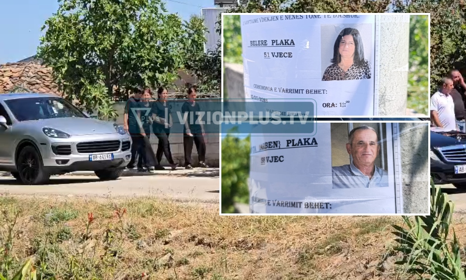 Fshati Vidhishtë në zi  përcillen sot në banesën e fundit çifti i bashkëshortëve që u vra nga ish dhëndri