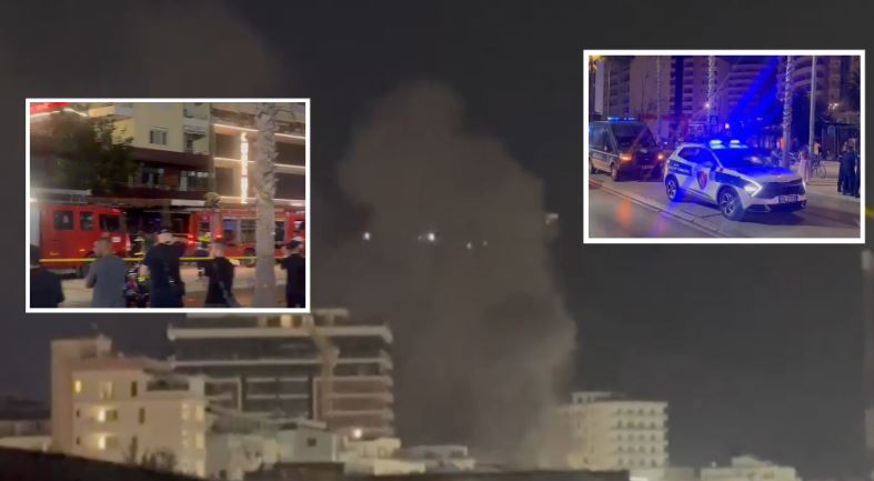 Përfshihet nga flakët hoteli në Lungomare  disa persona të lënduar nisen drejt spitalit të Vlorës