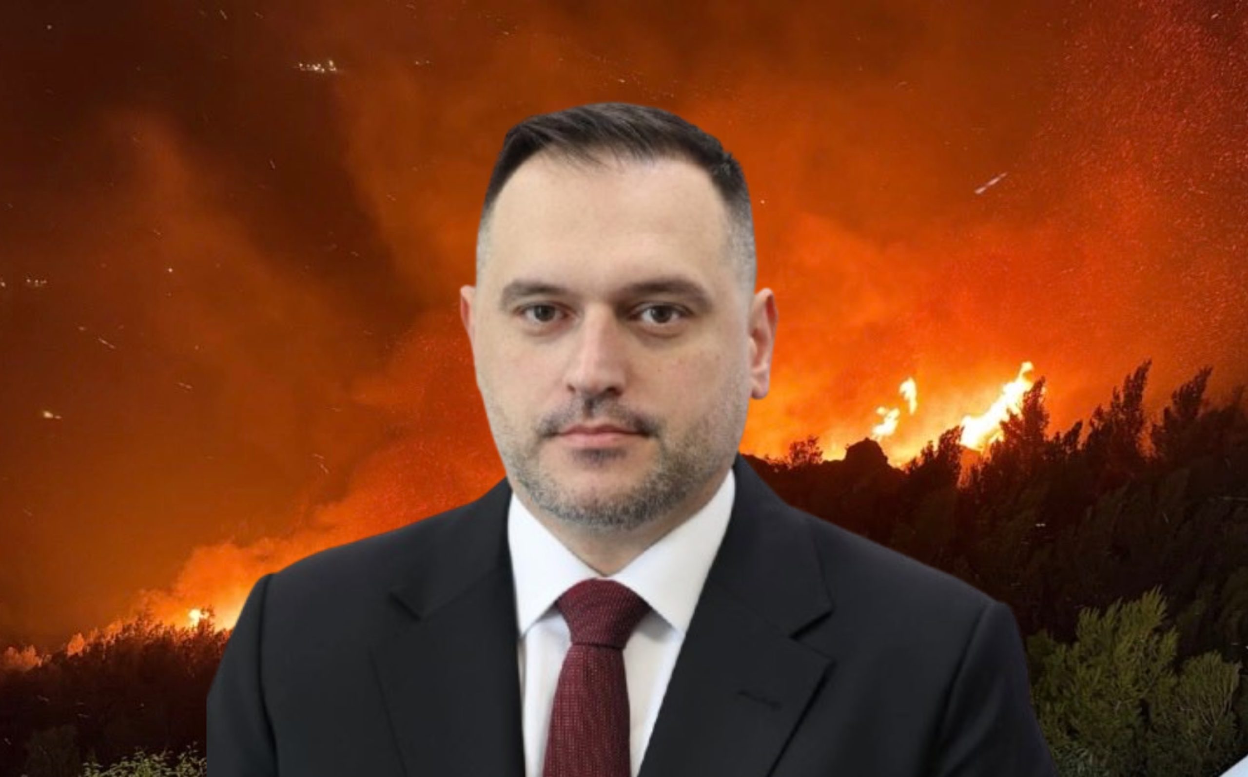  Zjarri në Krujë u dominua plotësisht   ministri i Mbrojtjes  U parandalua një katastrofë e mundshme