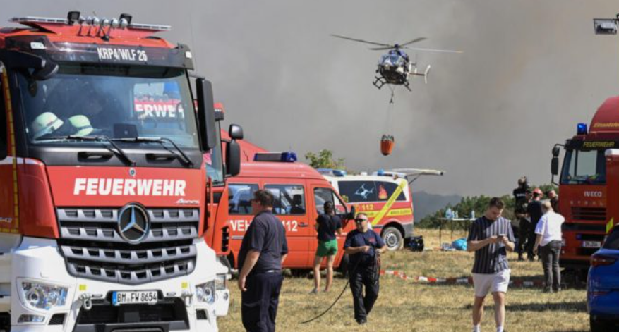 Gjermania në alarm nga zjarret  Evakuohen mijëra banorë pasi flakët iu afruan banesave