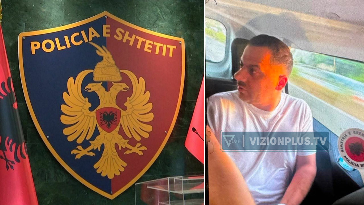 Del FOTO nga arrestimi i Ergys Agasit  i prangosur dhe me shikim të hutuar