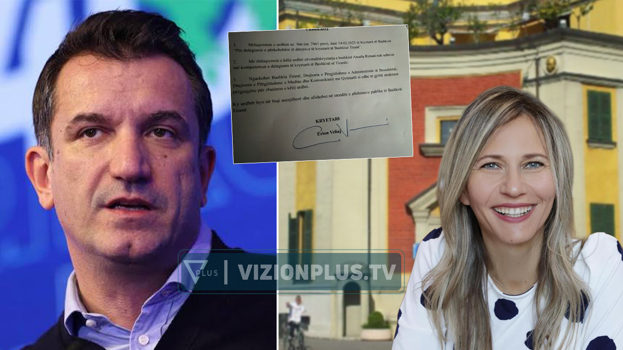 Kryebashkiaku Erion Veliaj shkarkon nga burgu Anuela Ristanin