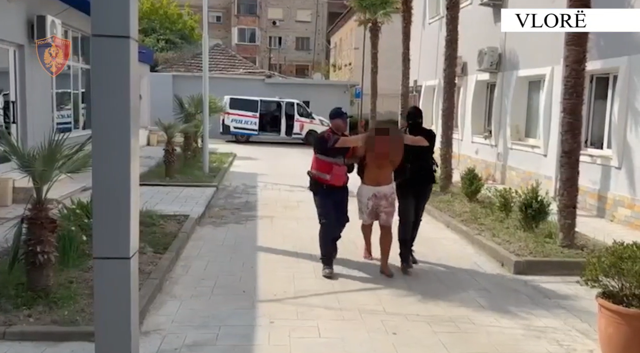 VIDEO  I mbuluar nga gjaku  momenti kur policia arreston vrasësin e dyshuar të francezit  i fshehur në bagazh