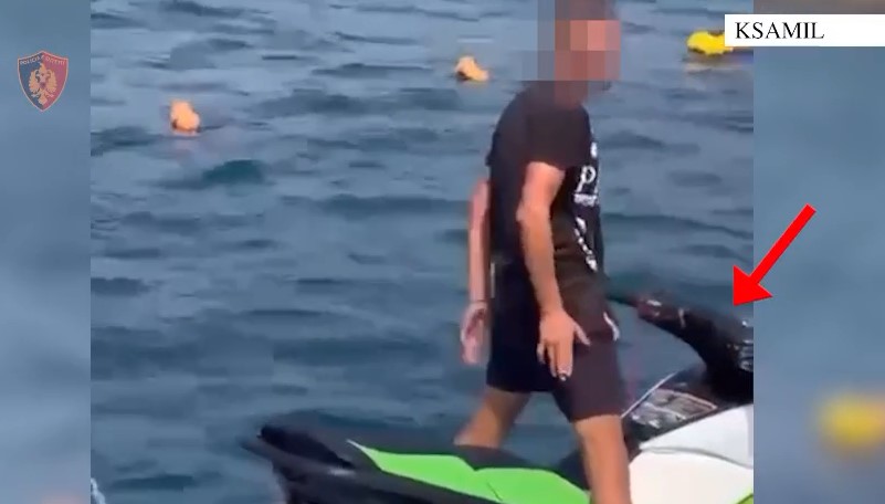 Shkeli perimetrin e sigurisë me Jet Ski  bllokohet mjeti lundrues  drejtuesi gjobitet me 500 mijë lekë