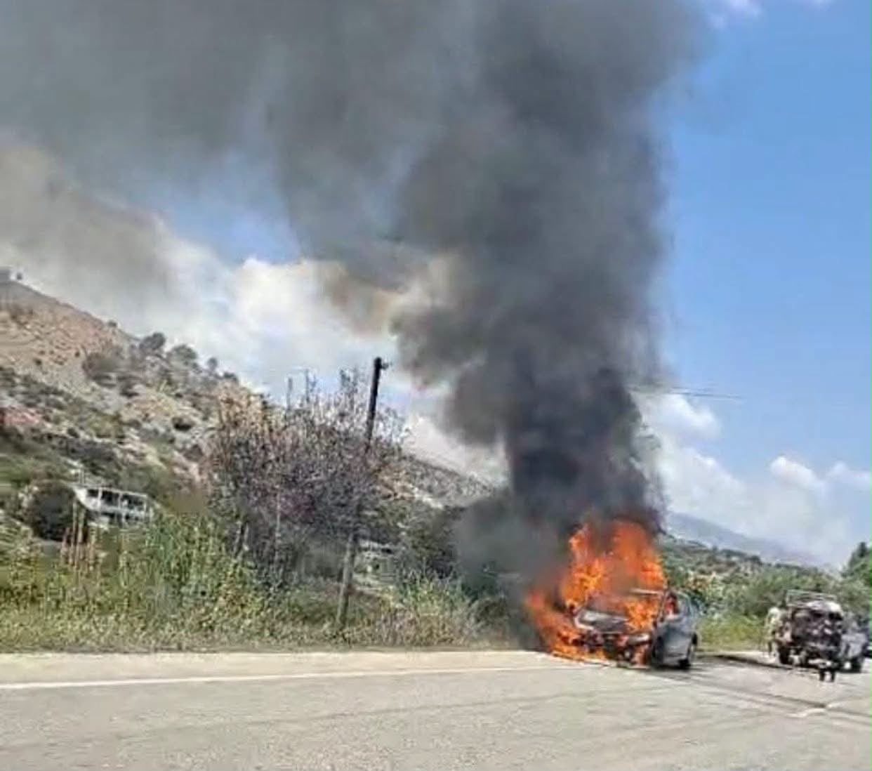 Merr flakë makina në aksin Gjirokastër Kakavijë  shkak impianti i gazit