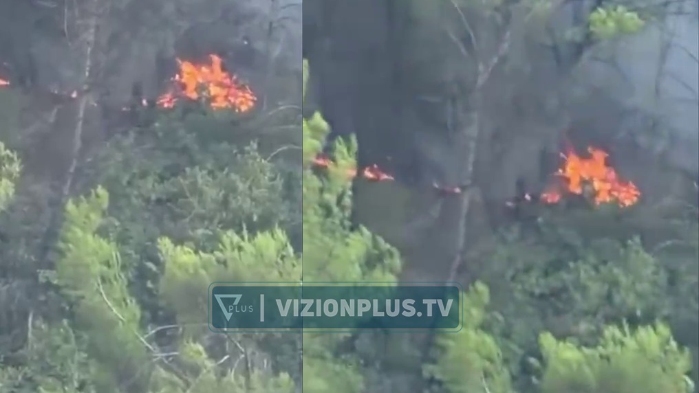 Memaliaj  Pas gjashtë orësh betejë me flakët  vihet nën kontroll zjarri në fshatin Luftinjë