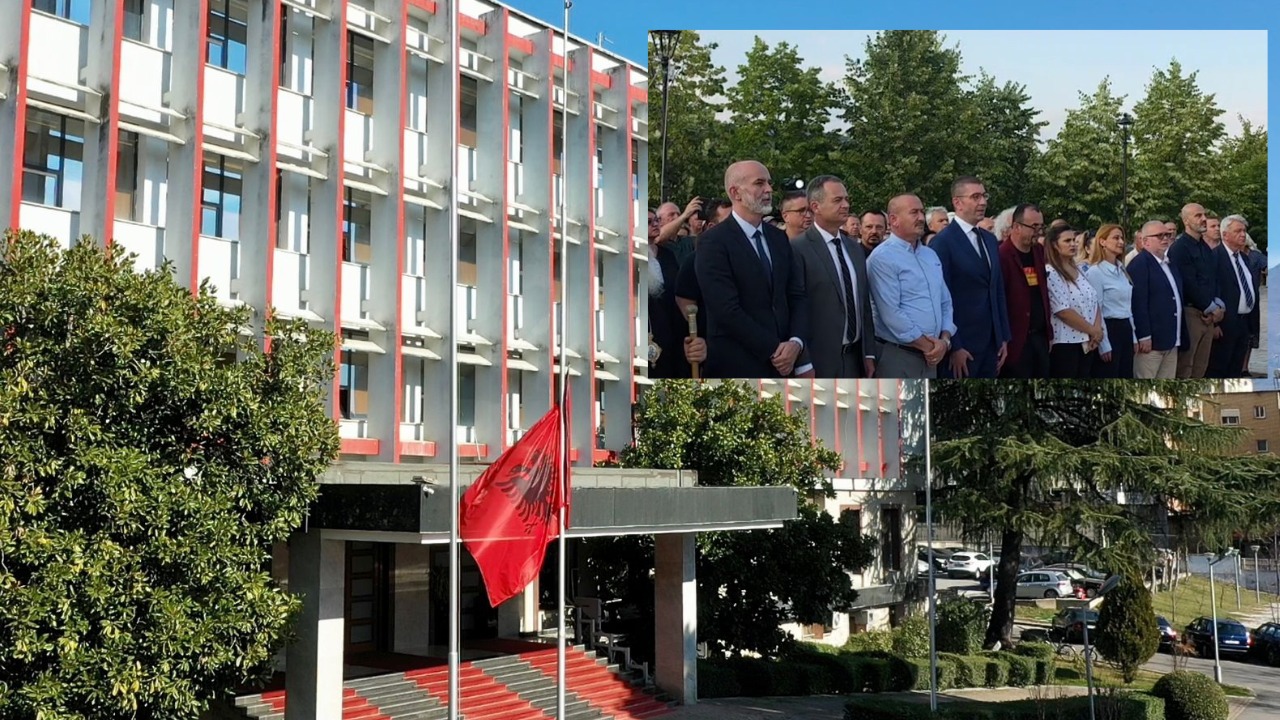 Himni shqiptar nuk u respektua gjatë vizitës së Mickoskit në Pustec  reagon MEPJ  Keqardhje  respekti për simbolet kombëtare jo çështje politike