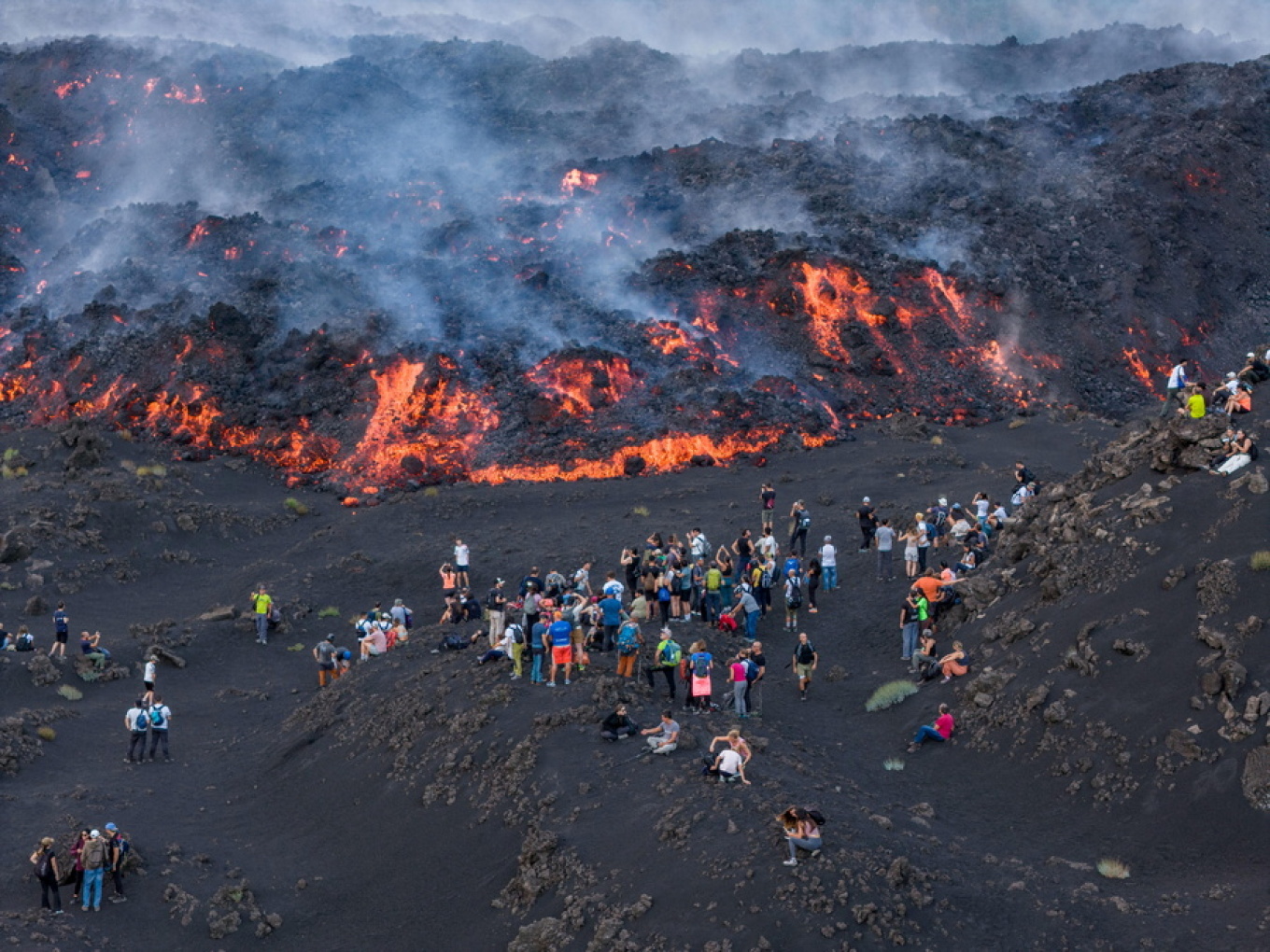 Tragjedi në Etna  turisti amerikan humb jetën pasi u godit nga rrufeja