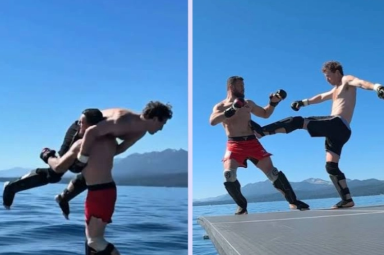Zuckerberg sfidon kampionin e UFC së  drejtuesi i Meta s përfundon në mes të liqenit  VIDEO 